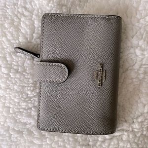 Coach wallet good condition grey